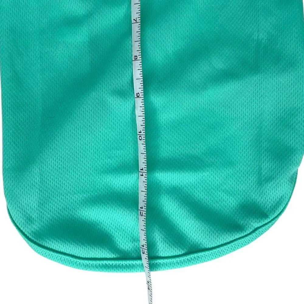Dog Tank Tops Mesh Lightweight Pet Shirts Blue Teal Bundle Size Large